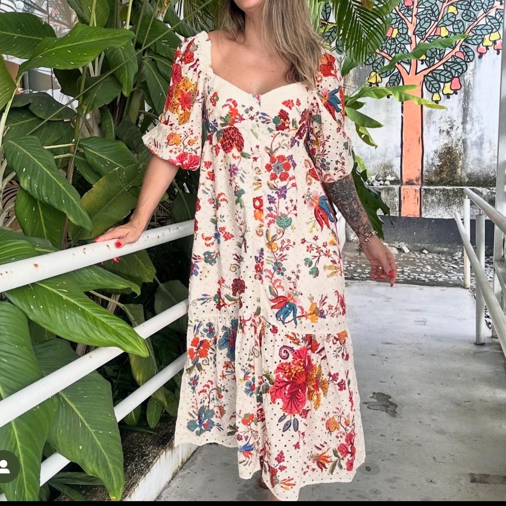 FARM Rio Floral Multicolor Dress
